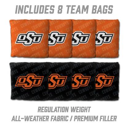NCAA Oklahoma State Cowboys 2' x 4' Slogan Series Cornhole