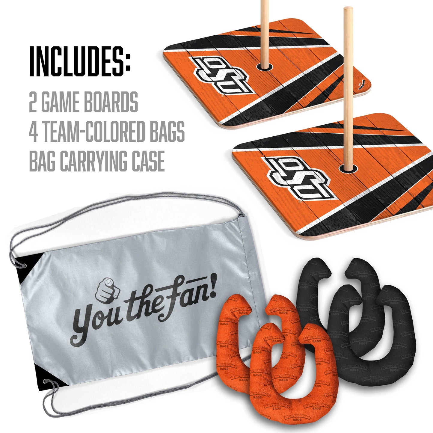 NCAA Oklahoma State Cowboys Horseshoe Bag Game