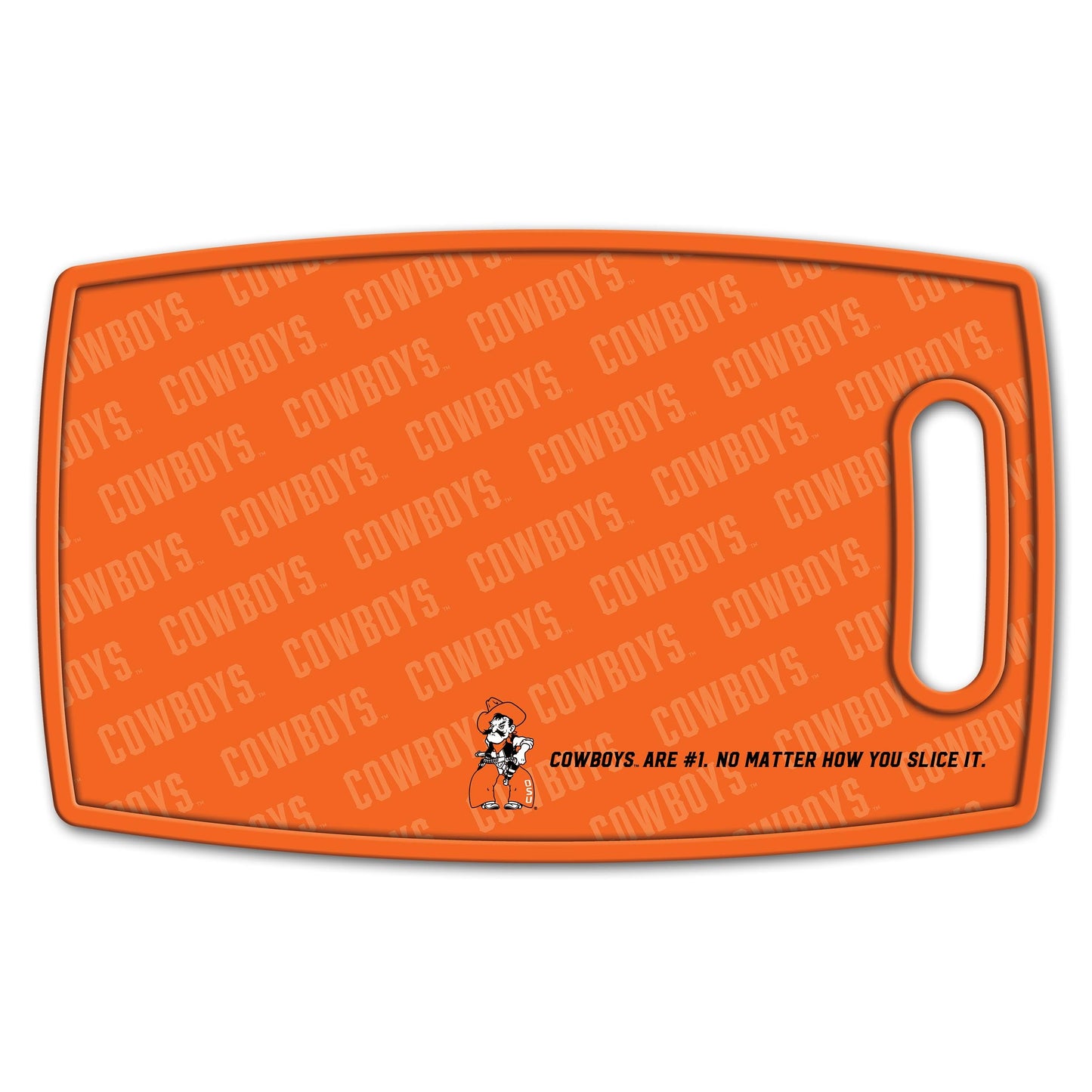 Oklahoma State Cowboys Logo Series Cutting Board Alt 2