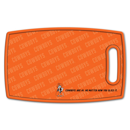 Oklahoma State Cowboys Logo Series Cutting Board Alt 2