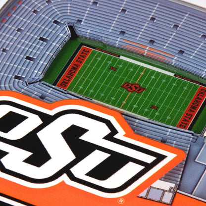 NCAA Oklahoma State Cowboys StadiumView Cribbage
