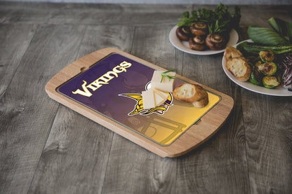 Minnesota Vikings - Billboard Glass Top Serving Tray