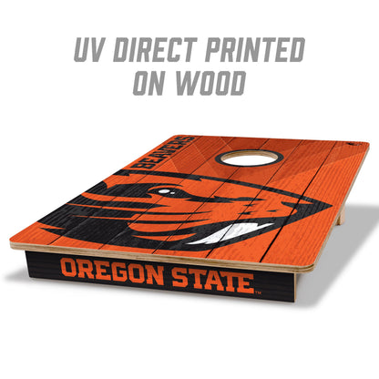 NCAA Oregon State Beavers 2' X 3' All-Wood Cornhole Set - Alt 1
