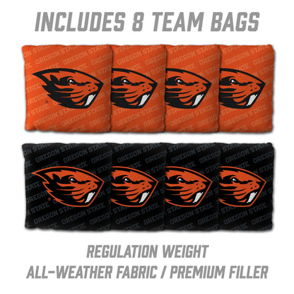 NCAA Oregon State Beavers 2' X 3' All-Wood Cornhole Set - Alt 3