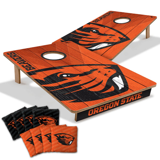 NCAA Oregon State Beavers 2' X 3' All-Wood Cornhole Set-main