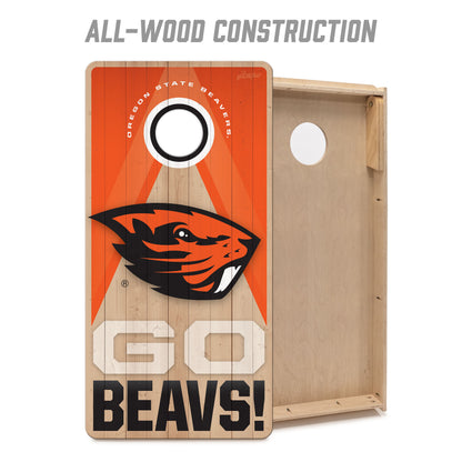 NCAA Oregon State Beavers 2' x 4' Slogan Series Cornhole