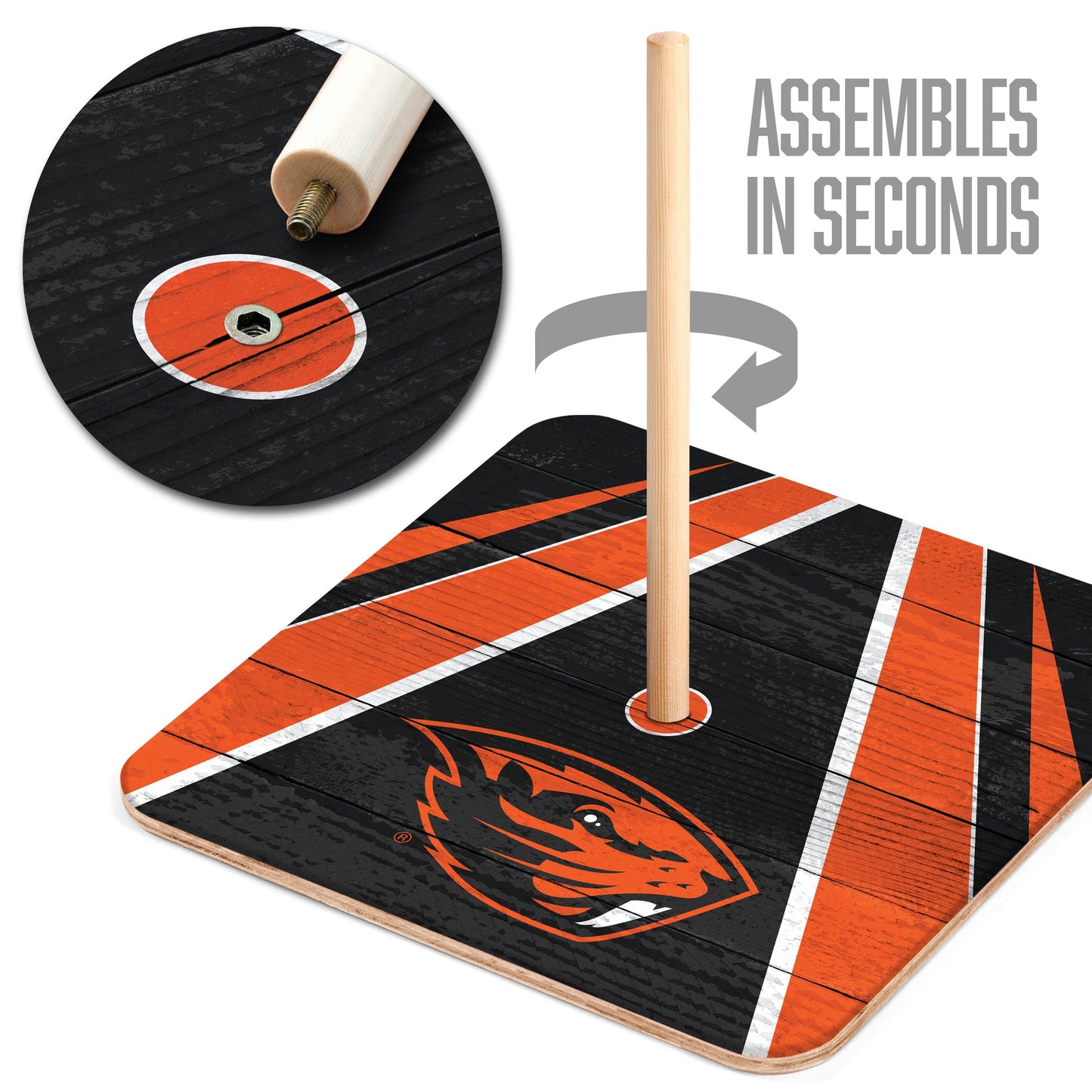 NCAA Oregon State Beavers Horseshoe Bag Game