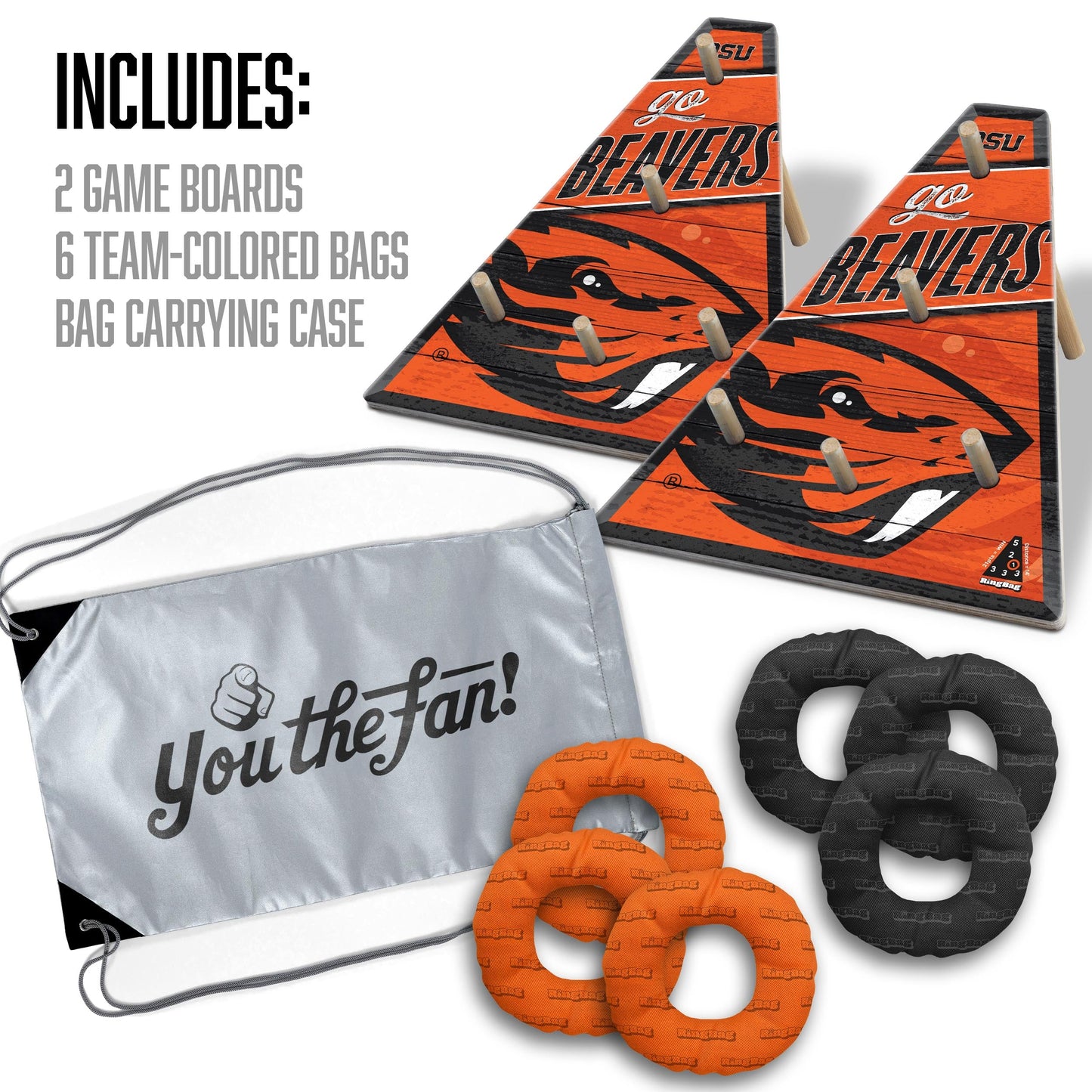 NCAA Oregon State Beavers Ringbag Outdoor Game