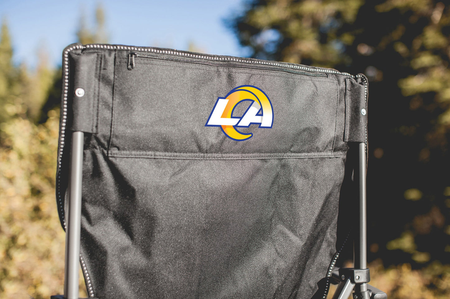 Los Angeles Rams Logo - Big Bear XXL Camping Chair with Cooler