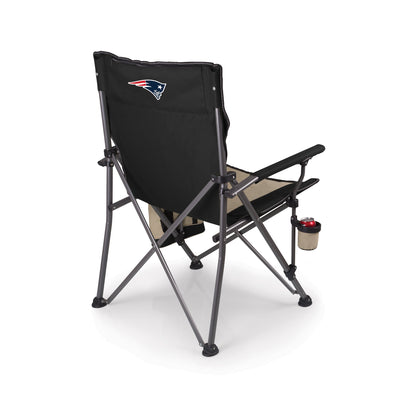 New England Patriots Logo - Big Bear XXL Camping Chair with Cooler