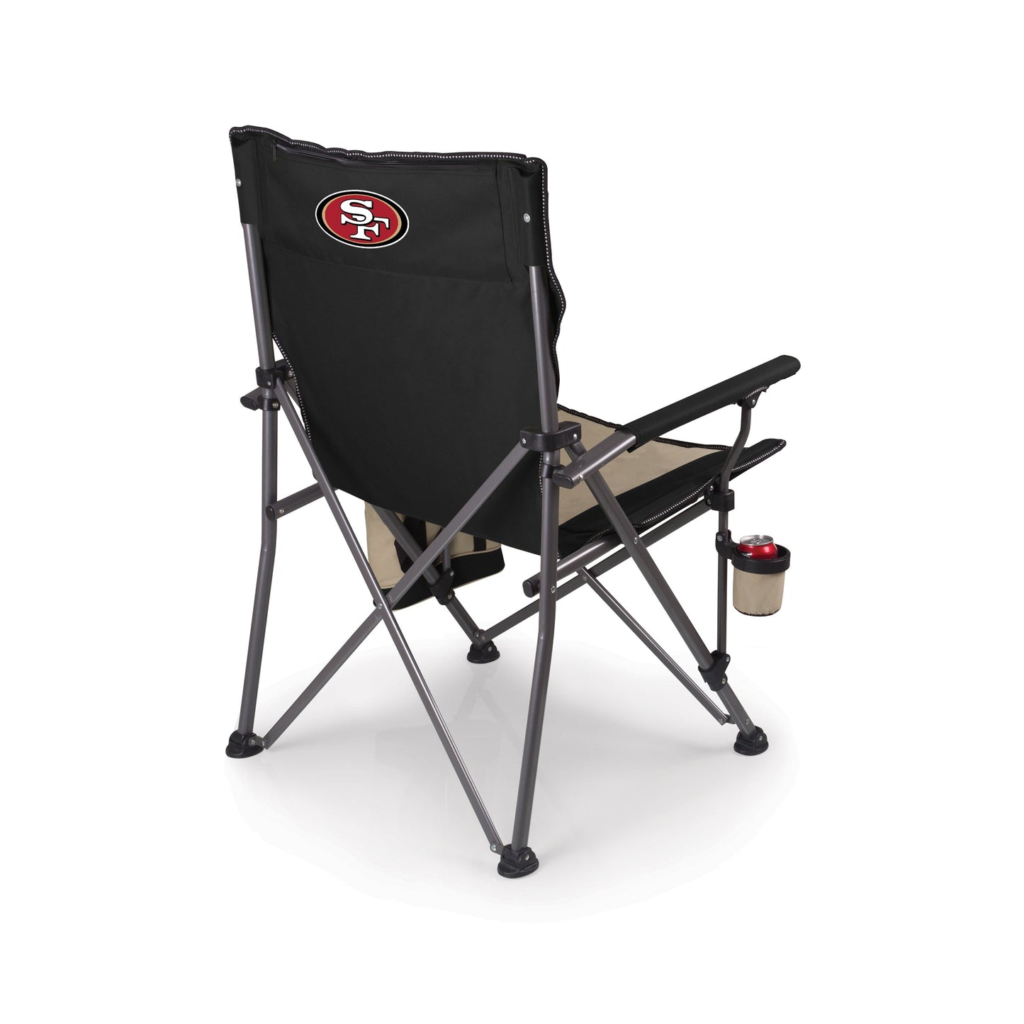 San Francisco 49ers Logo - Big Bear XXL Camping Chair with Cooler