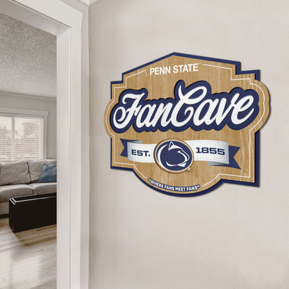 Penn State Nittany Lions Fan Cave Sign Alt 2
