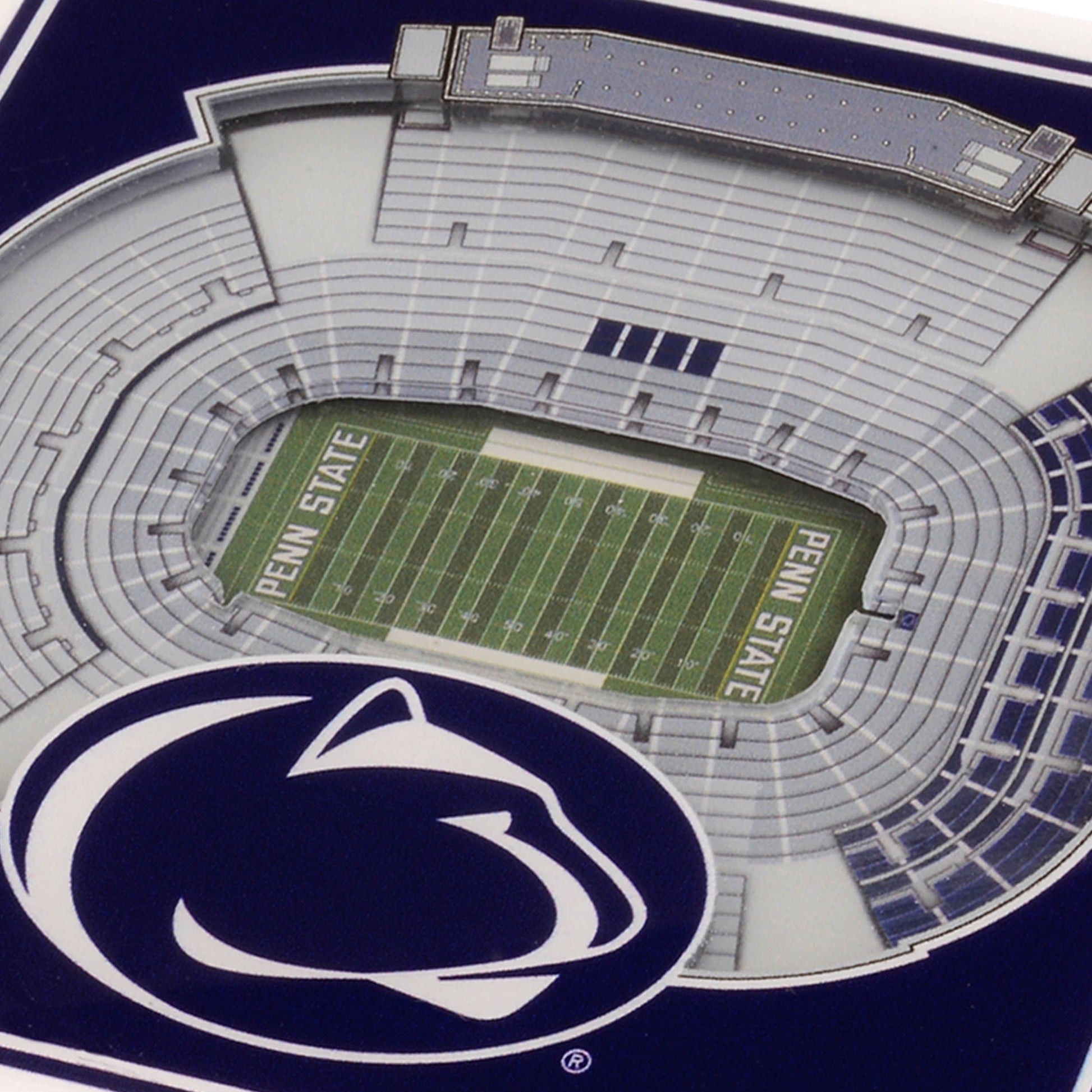 NCAA Penn State Nittany Lions StadiumView Cribbage