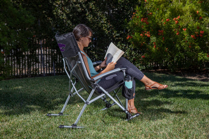 Kansas State Wildcats - Outdoor Rocking Camp Chair
