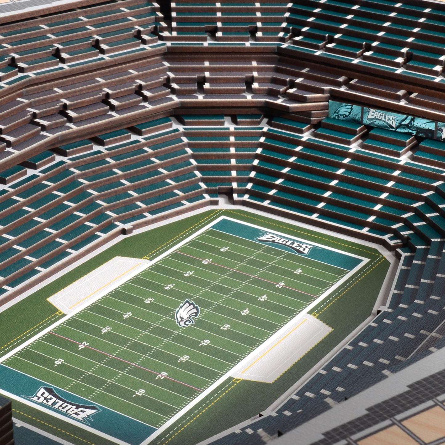 NFL Philadelphia Eagles 25-Layer StadiumView Wallart