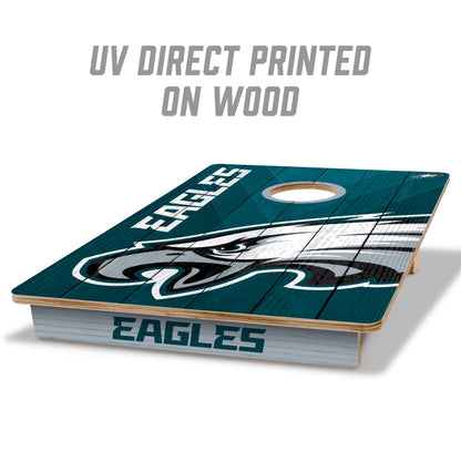 NFL Philadelphia Eagles 2' X 3' All-Wood Cornhole Set - Alt 1