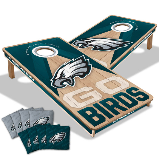 NFL Philadelphia Eagles 2' x 4' Slogan Series Cornhole