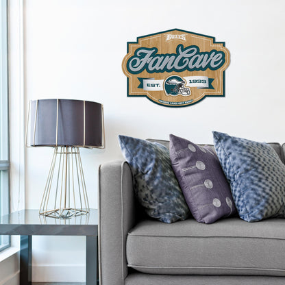 Philadelphia Eagles Fan Cave Wall Art Alt 1