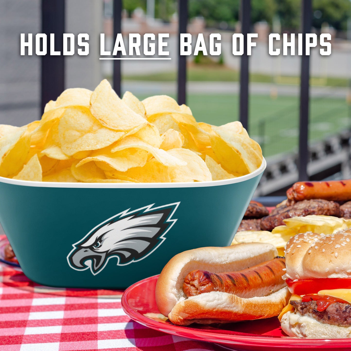 Philadelphia Eagles Large Party Bowl Alt 4