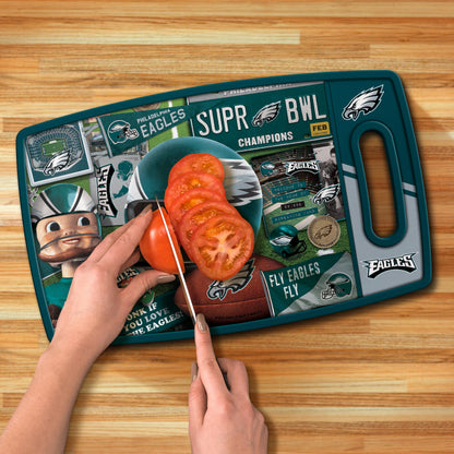 Philadelphia Eagles Retro Series Cutting Board Alt 3