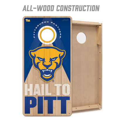 NCAA Pittsburgh Panthers 2' x 4' Slogan Series Cornhole