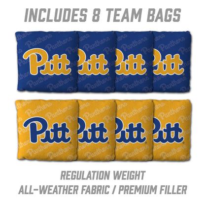 NCAA Pittsburgh Panthers 2' x 4' Slogan Series Cornhole