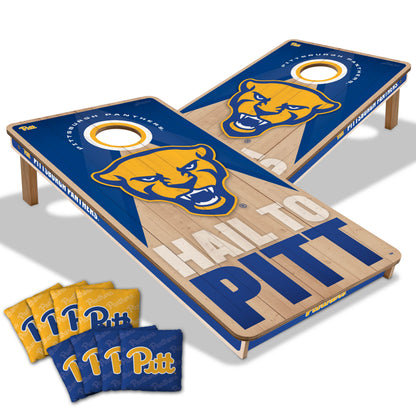 NCAA Pittsburgh Panthers 2' x 4' Slogan Series Cornhole