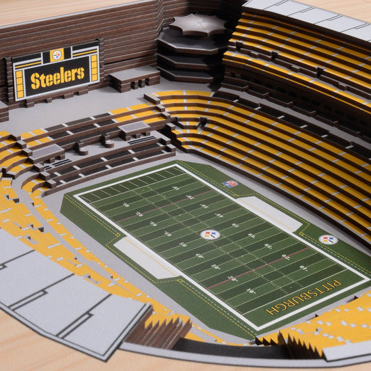 NFL Pittsburgh Steelers 25-Layer StadiumView Wallart