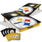 NFL Pittsburgh Steelers 2' X 3' All-Wood Cornhole Set-main