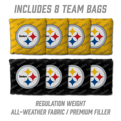 NFL Pittsburgh Steelers 2' x 4' Slogan Series Cornhole