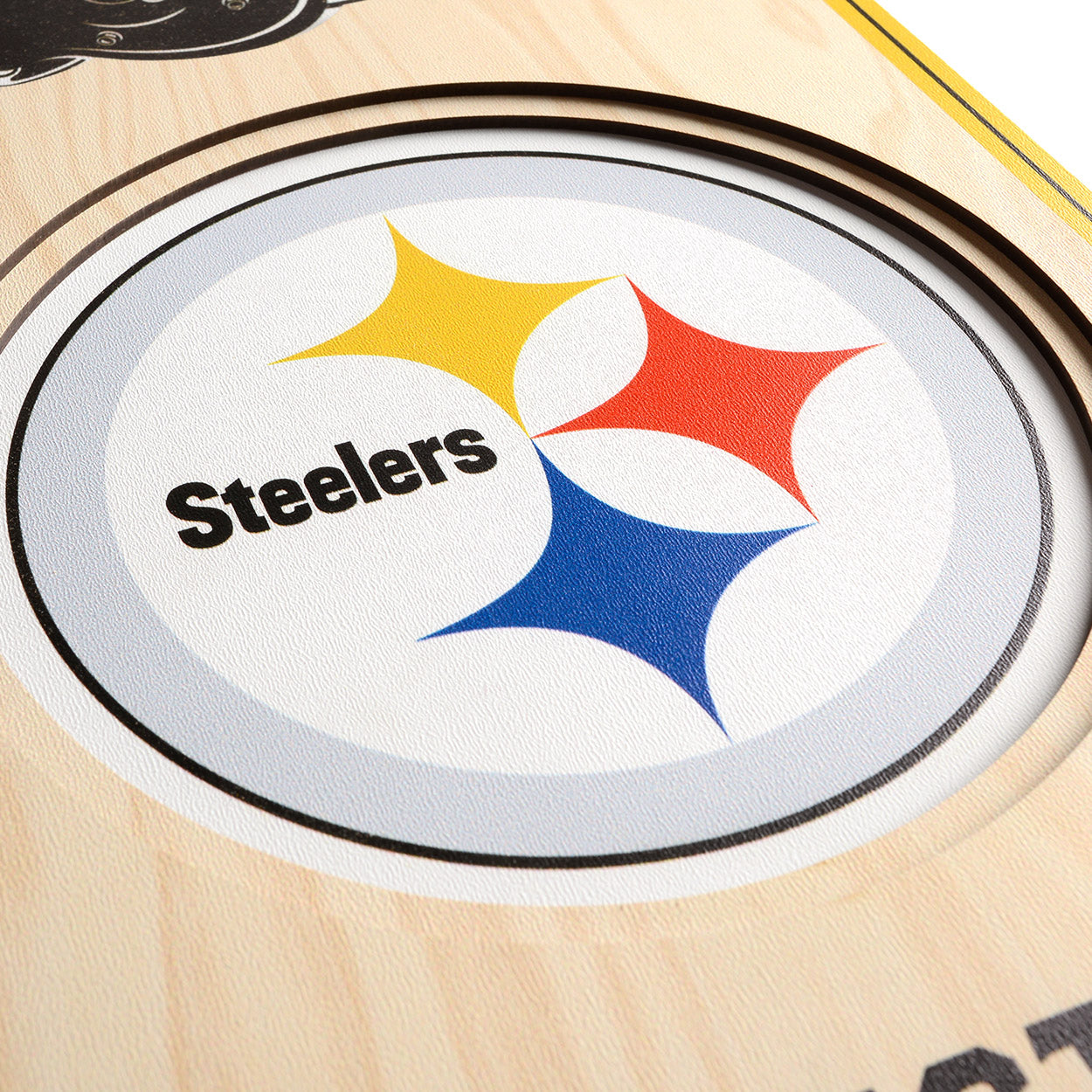 NFL Pittsburgh Steelers 3D Stadium Banner 8' X 32'