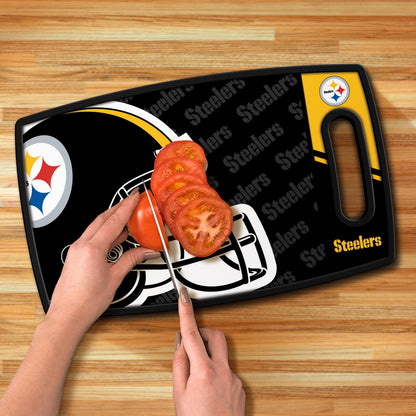 Pittsburgh Steelers Logo Series Cutting Board Alt 3