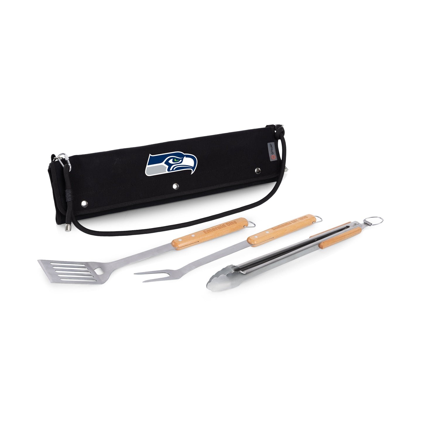Seattle Seahawks - BBQ Roll Up 3 Piece Set