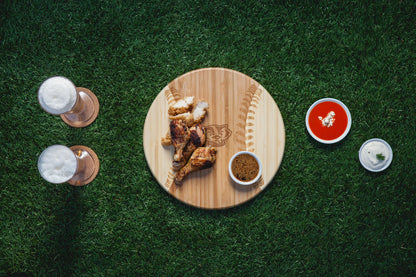 Wisconsin Badgers - Home Run! Baseball Cutting Board & Serving Tray