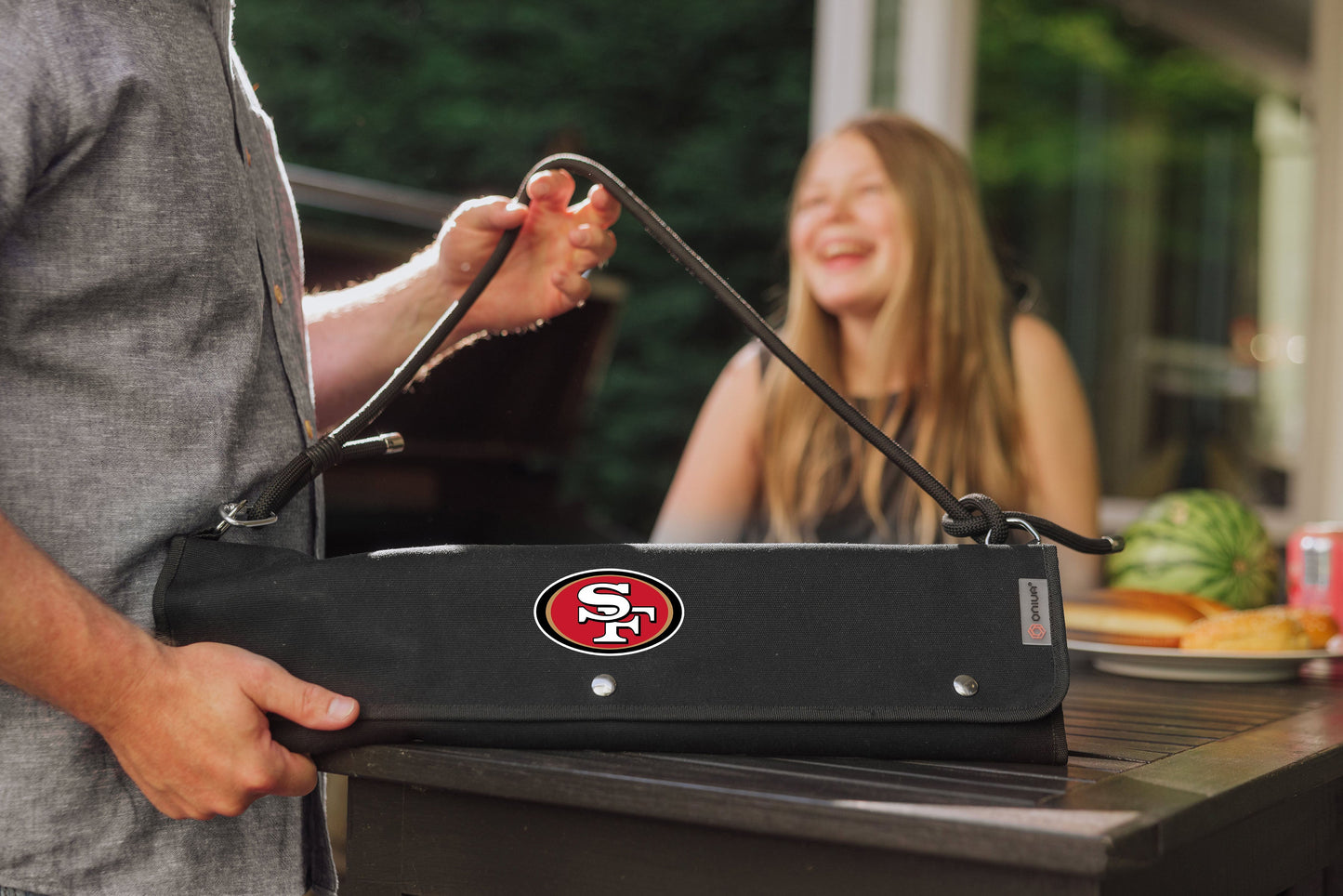 San Francisco 49ers - BBQ Roll Up 3 Piece Set