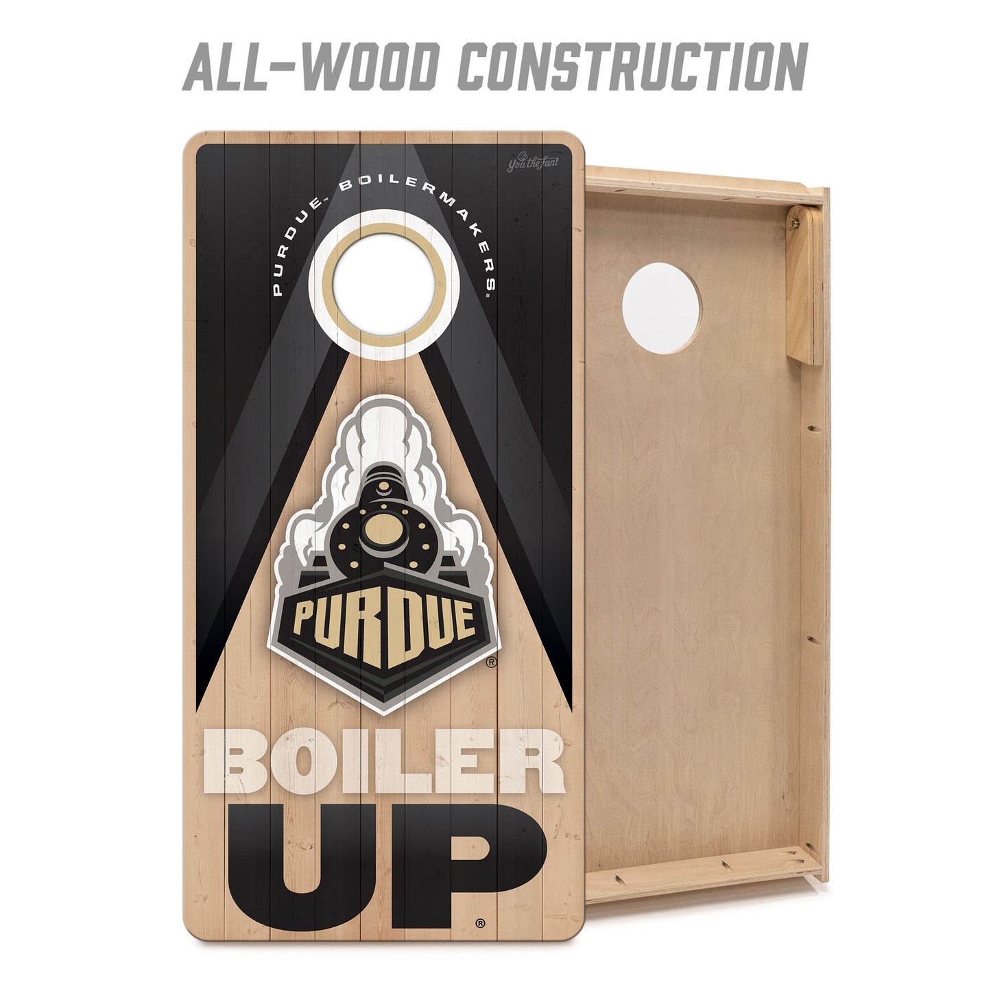 NCAA Purdue Boilermakers 2' x 4' Slogan Series Cornhole