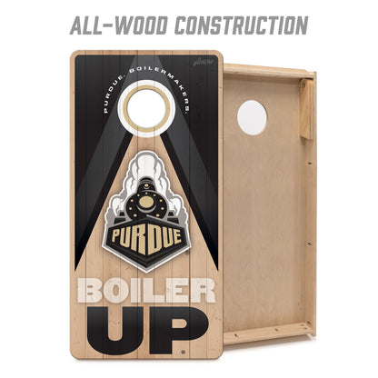 NCAA Purdue Boilermakers 2' x 4' Slogan Series Cornhole