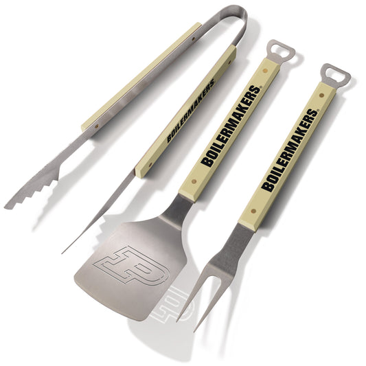 NCAA Purdue Boilermakers Spirit Series 3-Piece BBQ Set