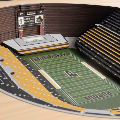 NCAA Purdue Boilermakers 25-Layer StadiumView Wallart