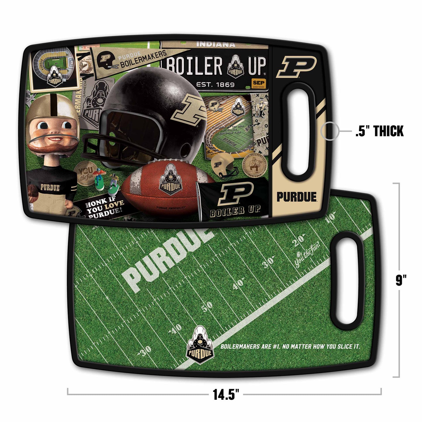 NCAA Purdue Boilermakers Retro Series Cutting Board