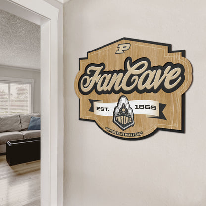 Purdue Boilermakers Fan Cave Sign Alt 2