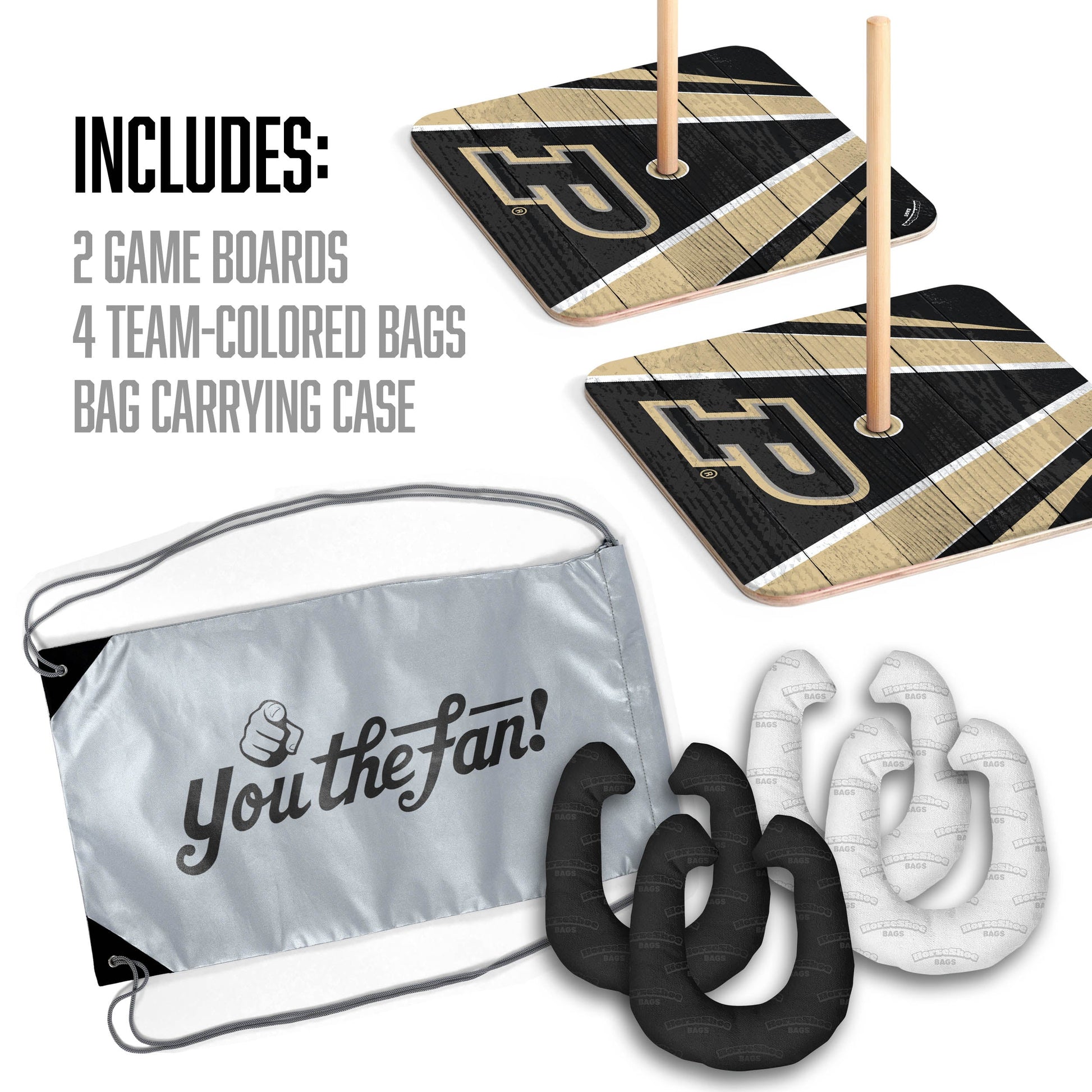 NCAA Purdue Boilermakers Horseshoe Bag Game