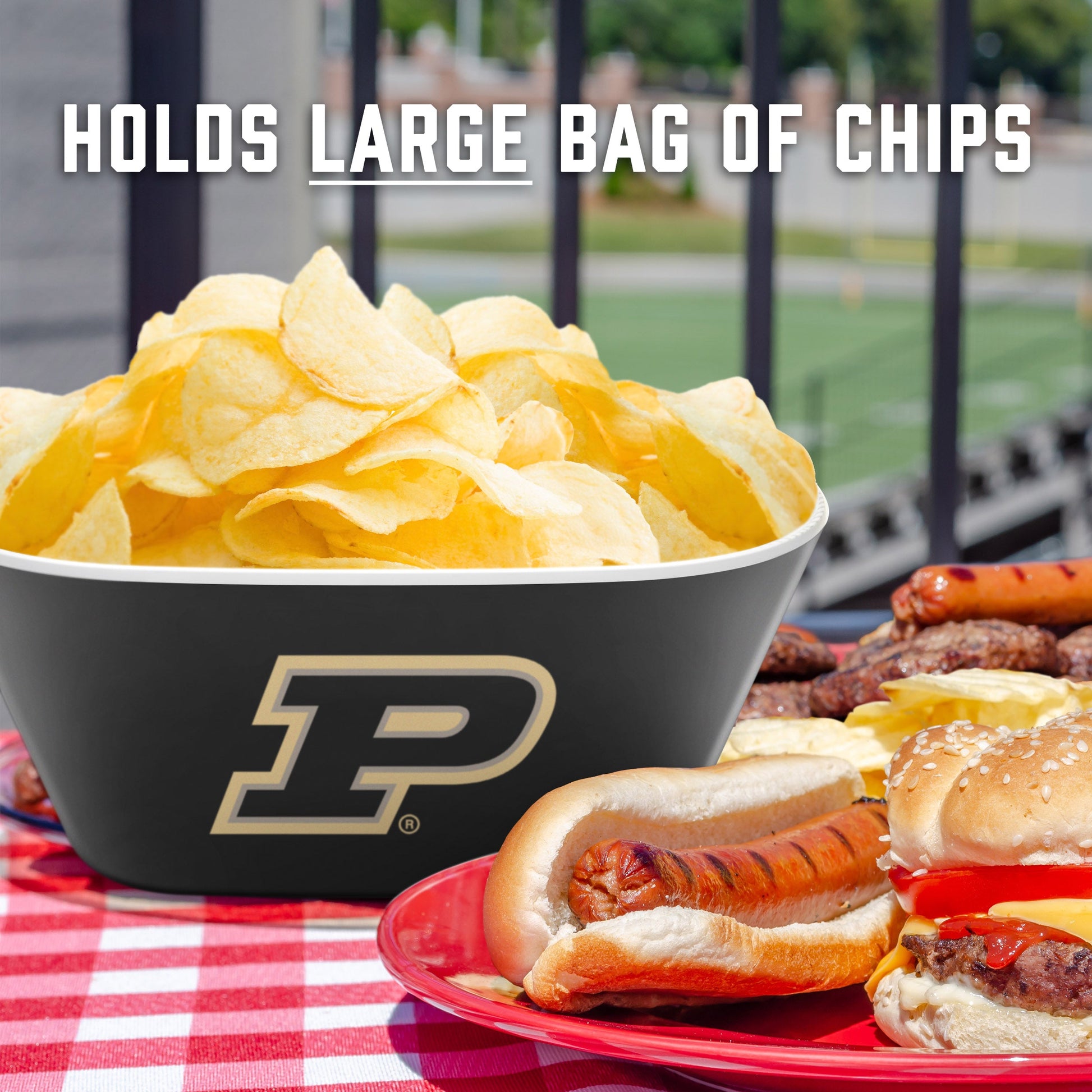 Purdue Boilermakers Large Party Bowl Alt 4