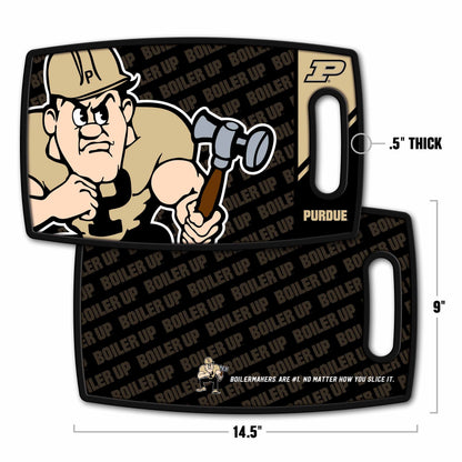Purdue Boilermakers Logo Series Cutting Board Alt 1