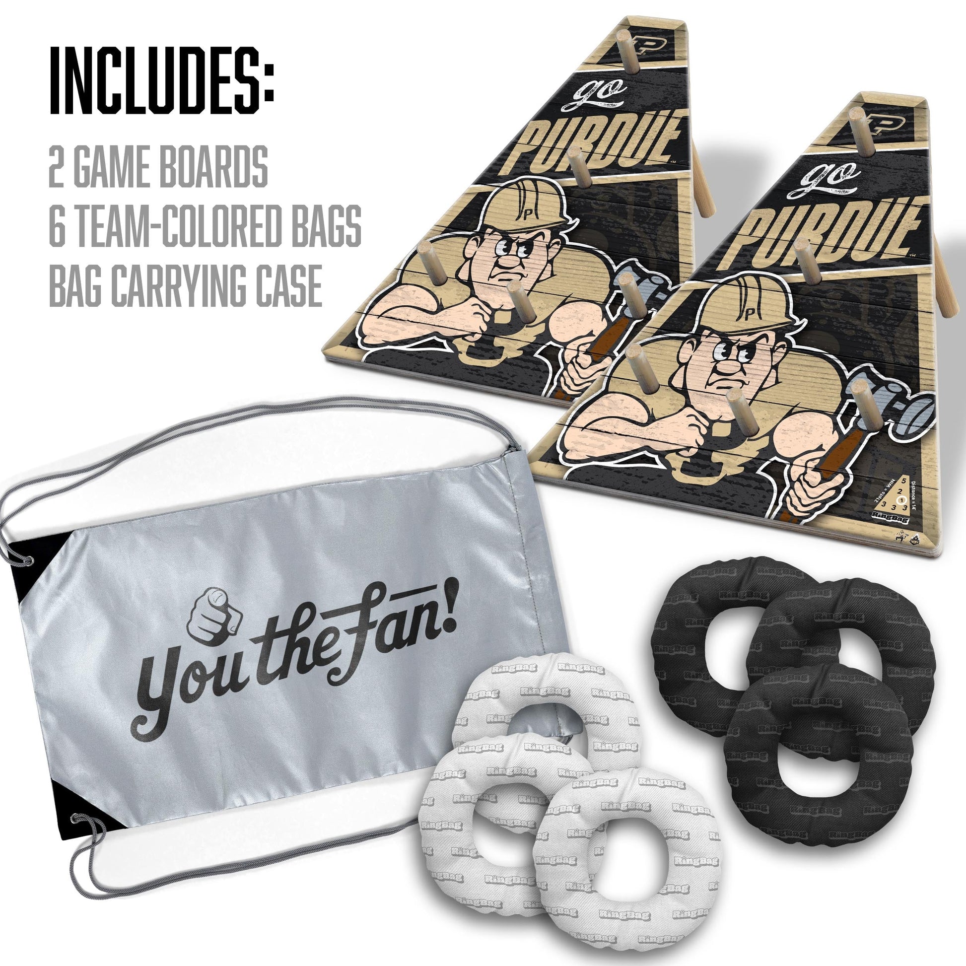 NCAA Purdue Boilermakers Ringbag Outdoor Game