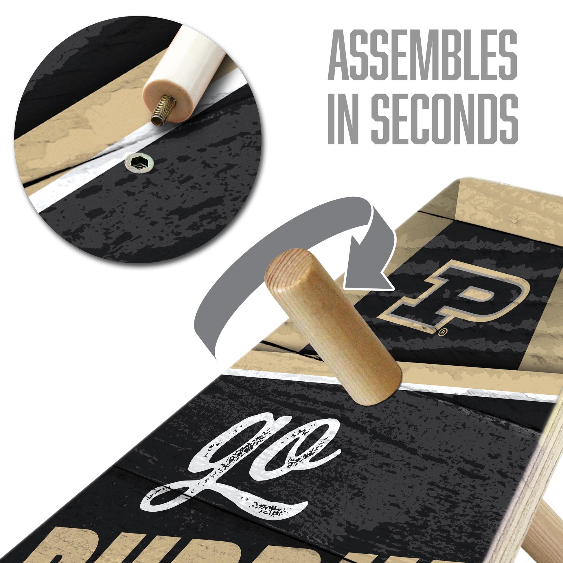 NCAA Purdue Boilermakers Ringbag Outdoor Game