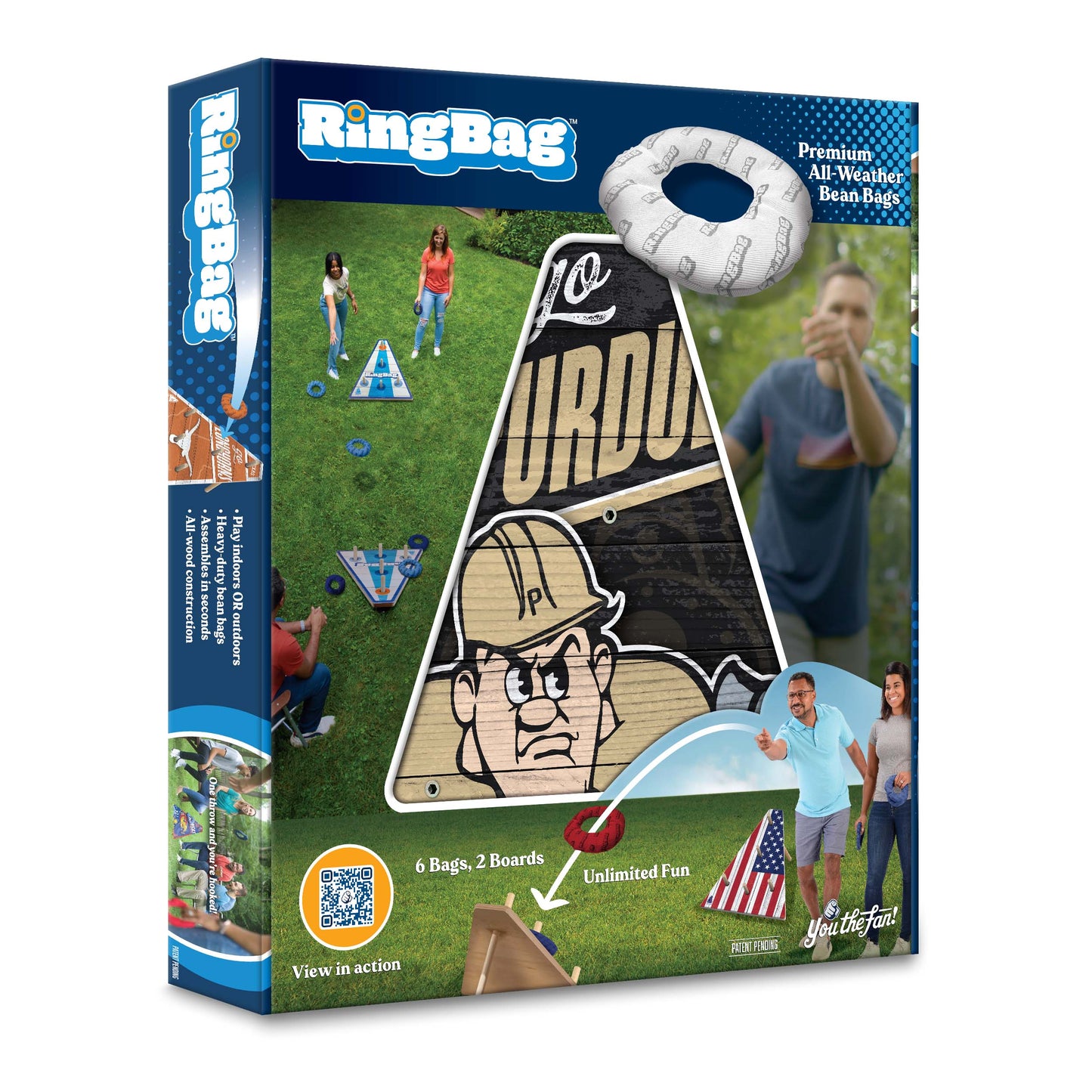 NCAA Purdue Boilermakers Ringbag Outdoor Game