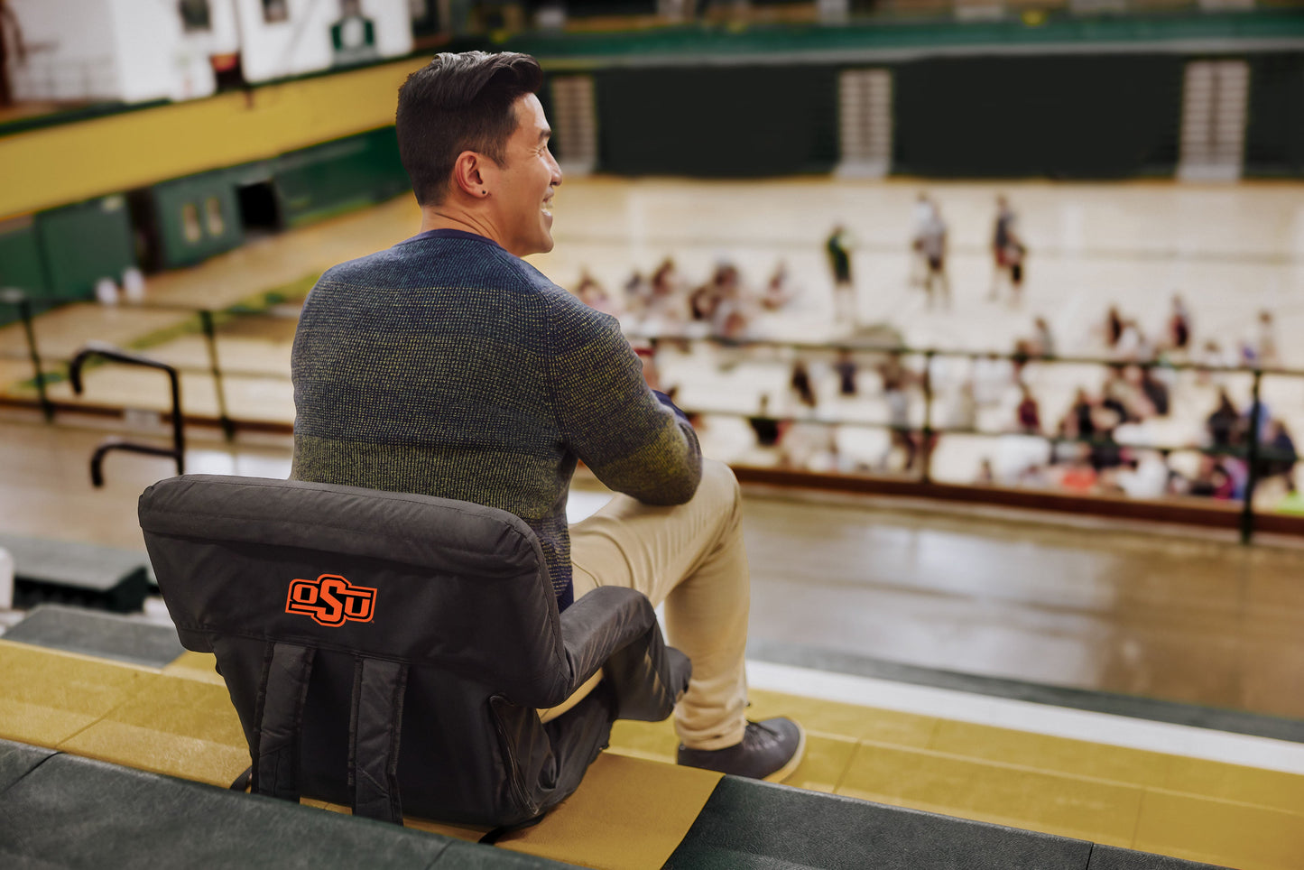 Oklahoma State Cowboys - Ventura Portable Reclining Stadium Seat
