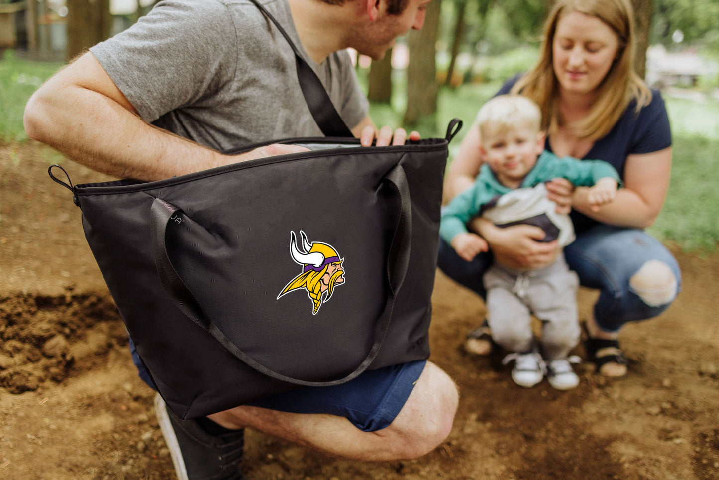 Minnesota Vikings - Tarana Recycled Cooler Tote Bag