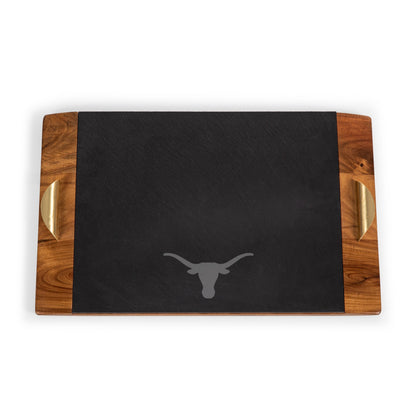 Texas Longhorns - Covina Acacia and Slate Serving Tray